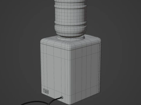 Water Cooler Dispenser 3D Model