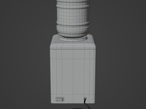 Water Cooler Dispenser Modello 3D