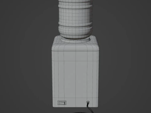 Water Cooler Dispenser 3D Model