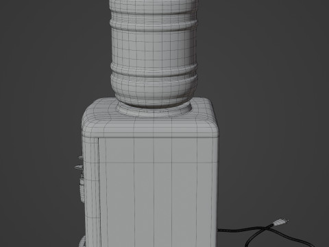Water Cooler Dispenser Modello 3D
