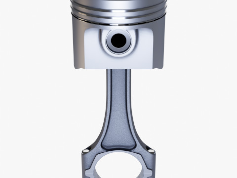 Engine Piston 3D 模型