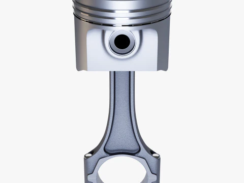 Engine Piston 3D Model