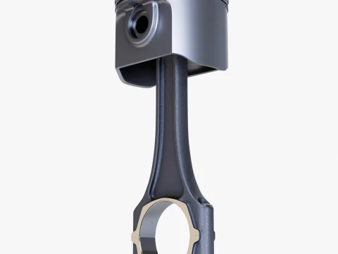 Engine Piston 3D Model