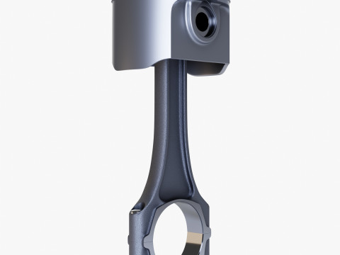 Engine Piston 3D 模型