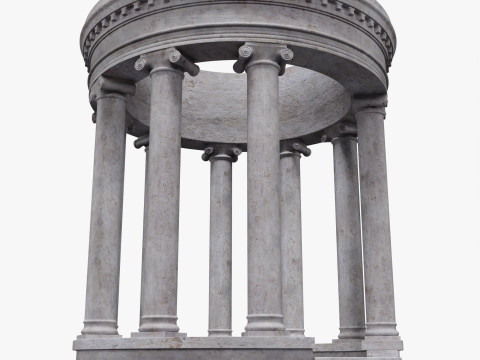 Sculpture Column Model 3D