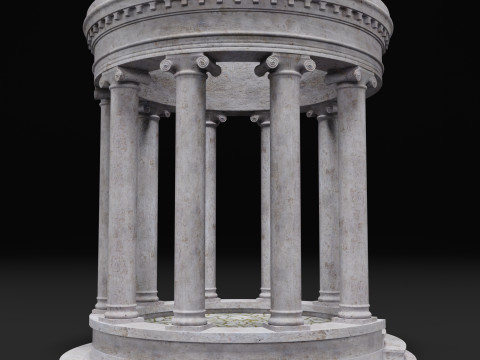 Sculpture Column 3D Модель