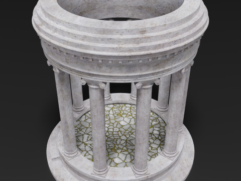 Sculpture Column 3D Модель
