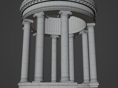 Sculpture Column 3D Модель