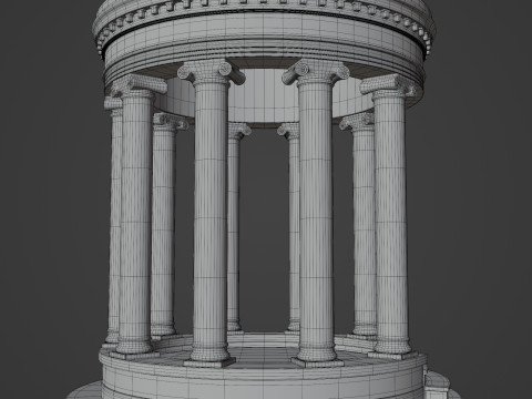 Sculpture Column 3D Модель