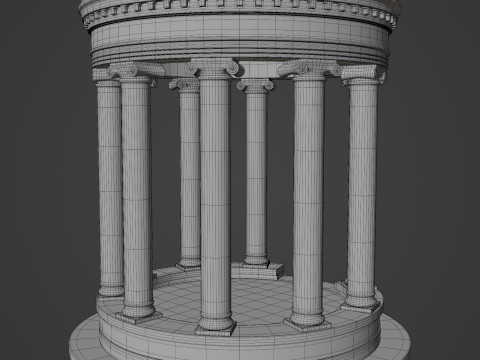 Sculpture Column 3D Модель