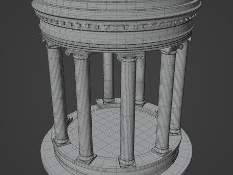 Sculpture Column 3D Модель
