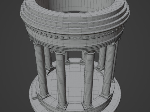 Sculpture Column 3D Модель
