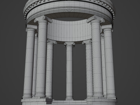 Sculpture Column 3D Модель