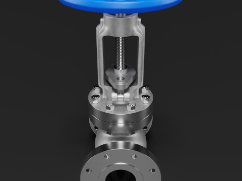 Industrial Valve Model 3D