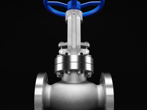 Industrial Valve Model 3D