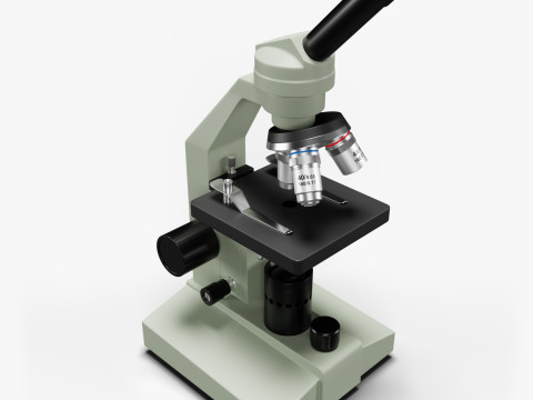Microscope 3Dモデル