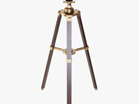 Vintage Telescope 3D Model