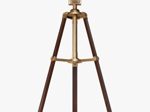 Vintage Telescope 3D Model