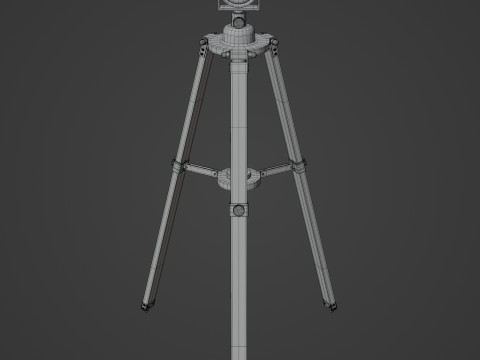 Vintage Telescope 3D Model