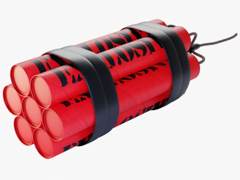 Dynamite Modèle 3D