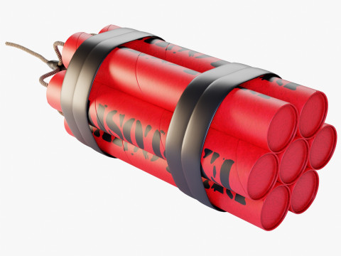 Dynamite Modèle 3D