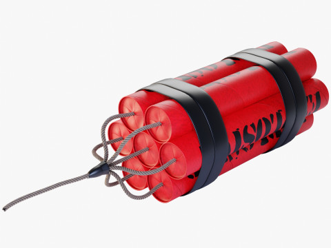 Dynamite Modèle 3D