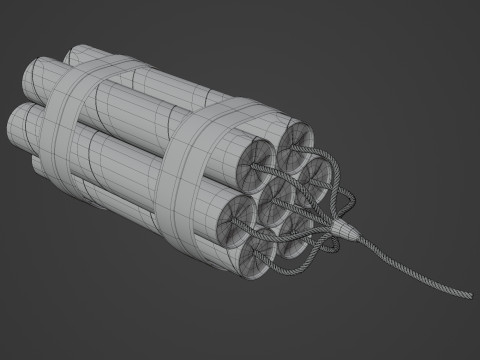 Dynamite Modèle 3D