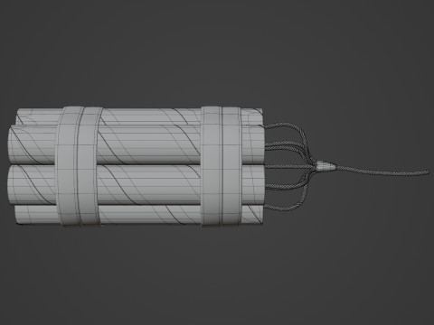 Dynamite Modèle 3D