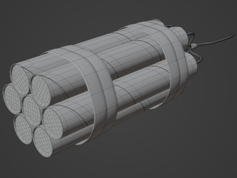 Dynamite Modèle 3D