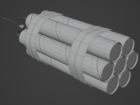 Dynamite Modèle 3D