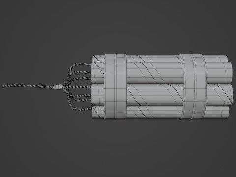 Dynamite Modèle 3D