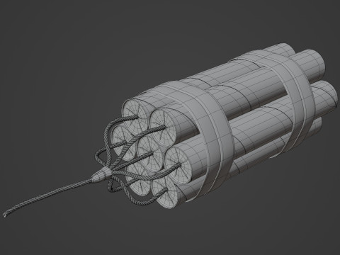 Dynamite Modèle 3D
