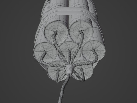Dynamite Modèle 3D