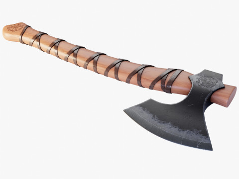 Viking Axe 3Dモデル