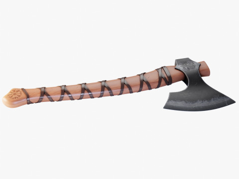 Viking Axe Modello 3D