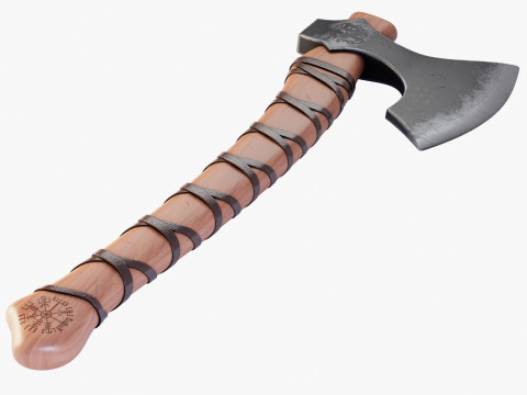 Viking Axe Modello 3D