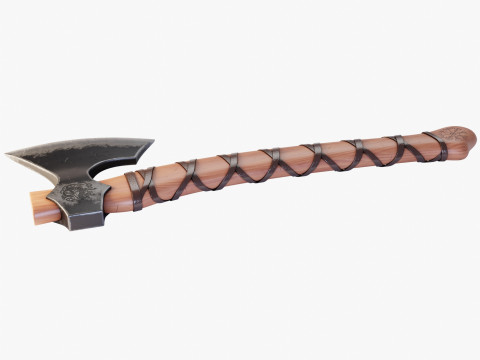 Viking Axe Modello 3D
