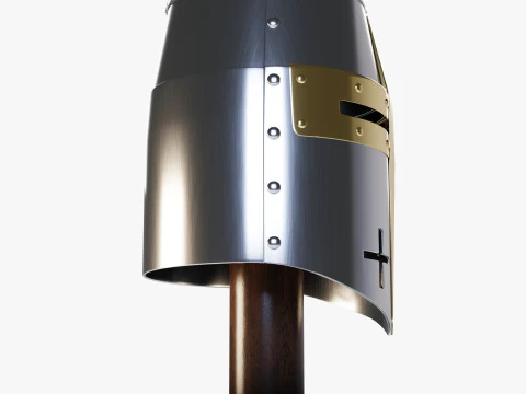 Medieval Helmet 3D Model