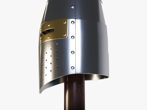 Medieval Helmet Modèle 3D
