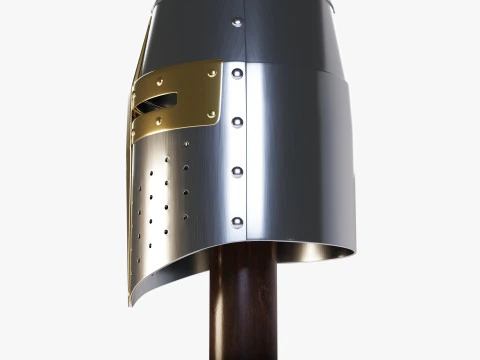 Medieval Helmet 3D Model