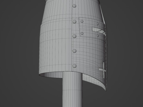 Medieval Helmet Modèle 3D