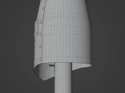 Medieval Helmet 3D Model
