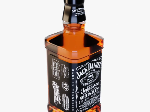 Whiskey Jack Daniels 3D Model