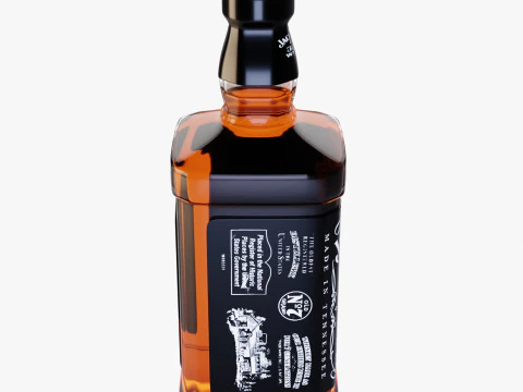 Whiskey Jack Daniels 3D Model