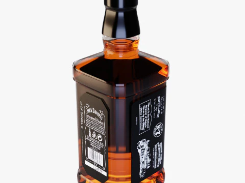 Whiskey Jack Daniels 3D Model