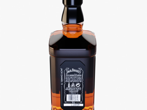 Whiskey Jack Daniels 3D 모델