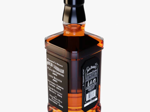 Whiskey Jack Daniels 3D Model