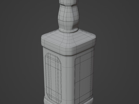 Whiskey Jack Daniels 3D 모델