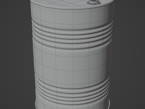 Oil Barrel 3D Модель