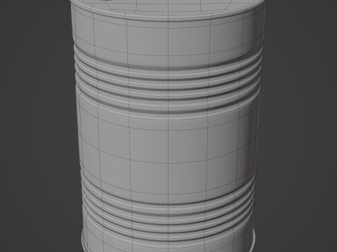 Oil Barrel 3D Модель